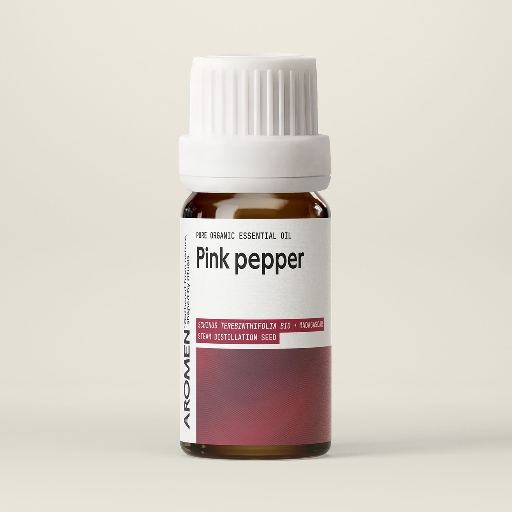 Růžový pepř – esenciální olej